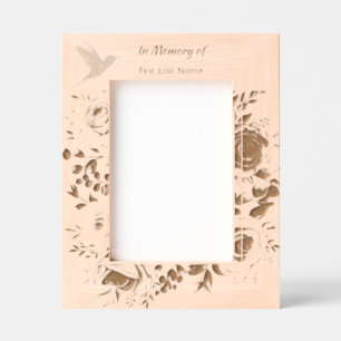 Laser Etched Picture Frame