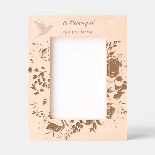 Laser Etched Picture Frame (Front)