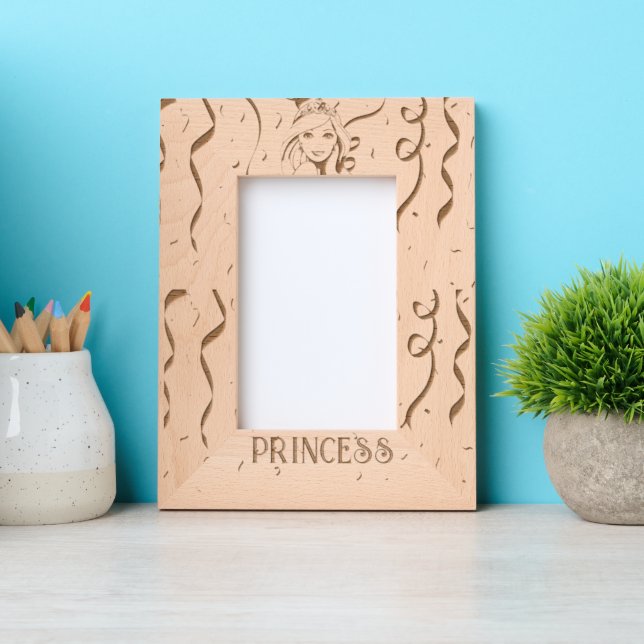 Laser Etched Picture Frame Engraved Frames (Front)