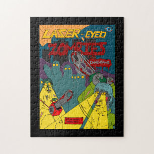 Laser-Eyed Zombies with Chainsaws Puzzle