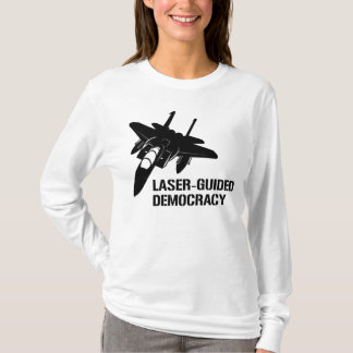 Laser-Guided Democracy / Peace through Firepower T-Shirt