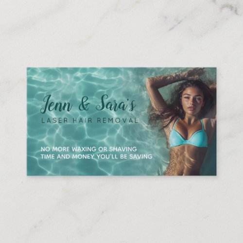 Laser Hair Removal business cards