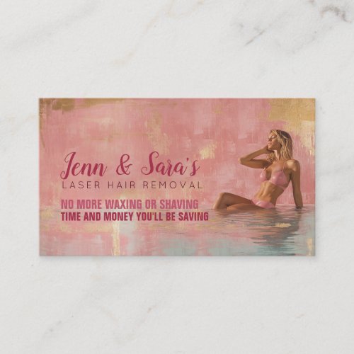 Laser Hair Removal business cards