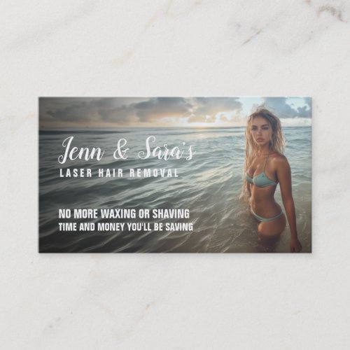 Laser Hair Removal business cards