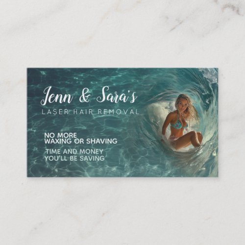 Laser Hair Removal business cards