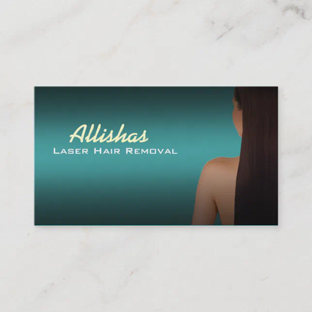Laser Hair Removal Business Cards | Zazzle