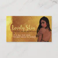 Laser Hair Removal Slogans Business Cards Zazzle