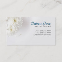 Laser Hair Removal Slogans business cards Zazzle