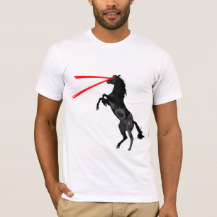 Laser Horse Red Avenger T-Shirt