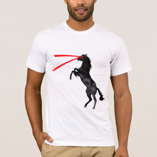 Laser Horse Red Avenger T-Shirt