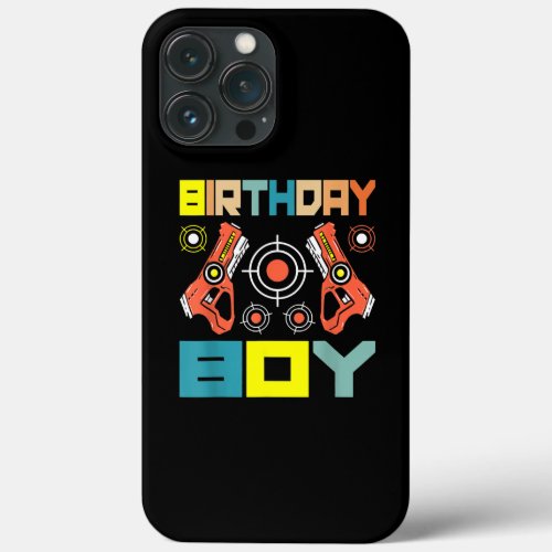 Laser Tag Birthday Boy Party Indoor Lasertag Game iPhone 13 Pro Max Case