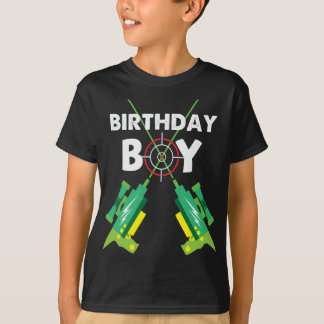 Laser Tag Birthday Boy Party Indoor Lasertag Game T-Shirt