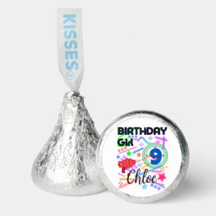 Laser Tag Birthday Girl Party Colorful Hershey®'s Kisses®