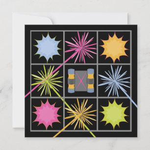 Laser Tag Birthday Party Invitations