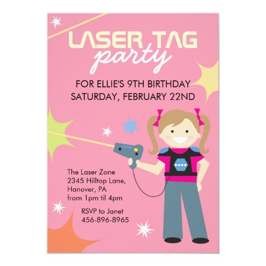 laser tag birthday party
