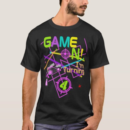 Laser Tag Birthday Party Themed Girls 8th 9th Outf T_Shirt