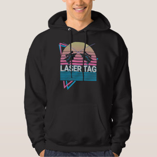 Laser Tag Game Lasertag Retro Hoodie