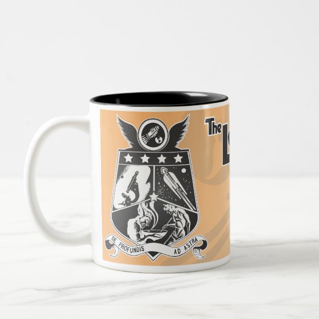 LASFS Logo Mug Orange (Left)