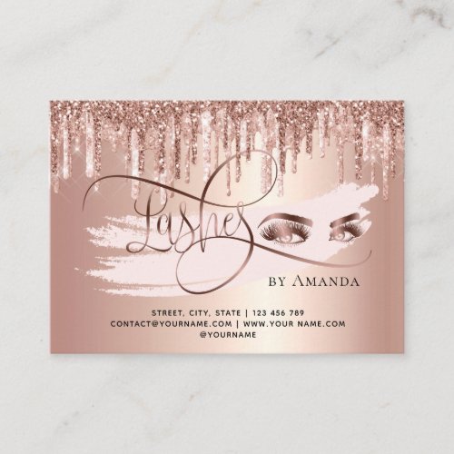 Lash Aftercare Lashes Aftercare card Marble