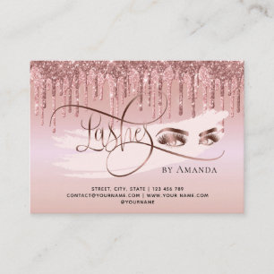 Lash Aftercare Lashes Aftercare card Marble