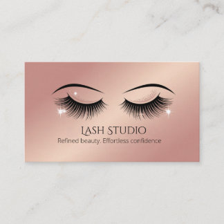 Lash Appointment Card Elegant Design