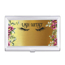 Lash Artist Business Card Holder