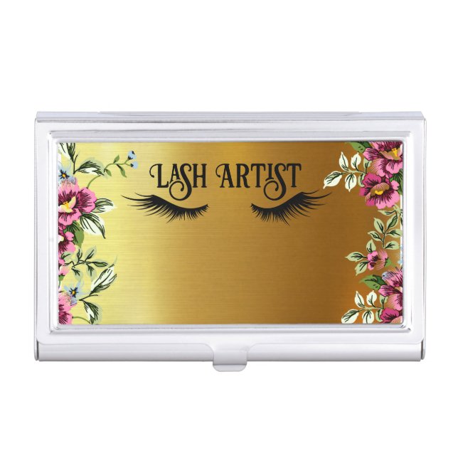 Lash Artist Business Card Holder (Front)