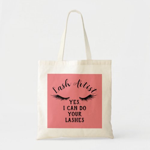 Lash Artist Promo Customizable Bag