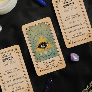 Lash Artist Tarot Card Illustration Celestial