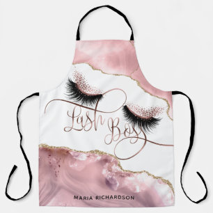 Lash Boss Makeup Eyebrow Eyes Lashes Blush pink Th Apron