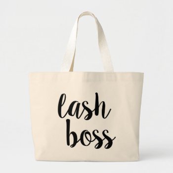 Lash Boss Tote by LashSwagbyMax at Zazzle
