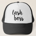 Lash Boss Trucker Hat at Zazzle