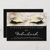 Lash Extension Aftercare Instructions Copper Gray (Front/Back)