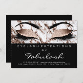 Lash Extension Aftercare Instructions Copper Marbl (Front/Back)