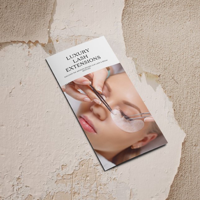 Lash Extensions Brows Trifold Price List Brochures (Creator Uploaded)