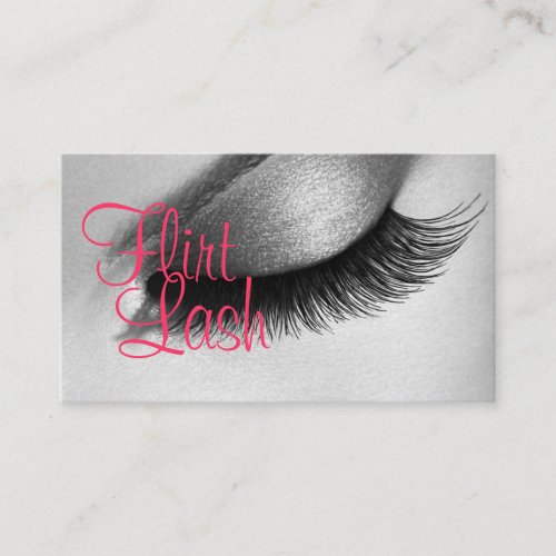 Lash Extensions Lashes Beauty Cosmetology Salon Business Card Template