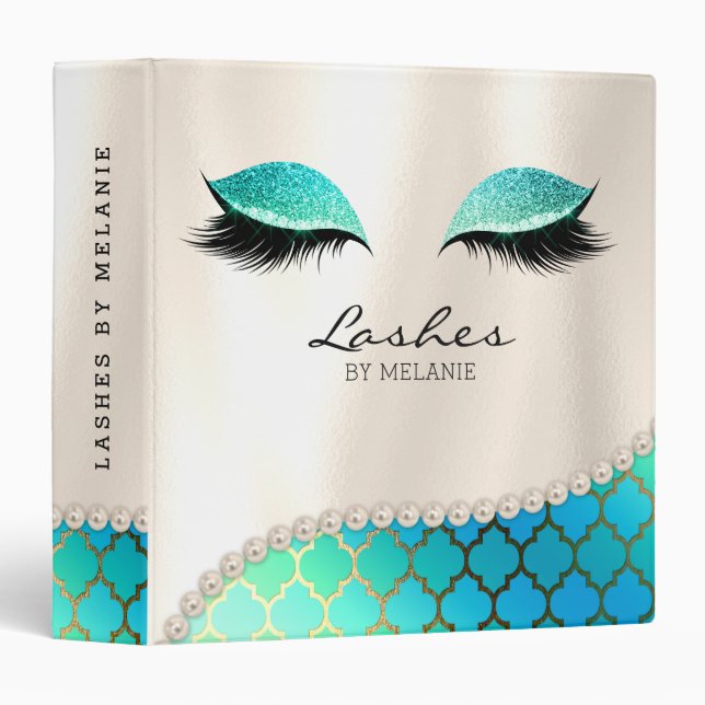 Lash Eyelash Makeup Binder (Front/Spine)