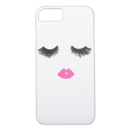 Lash &amp; Lip Love iPhone Case