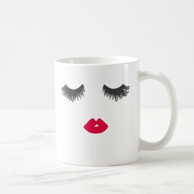 LASH & LIP Love Red Mug (Right)