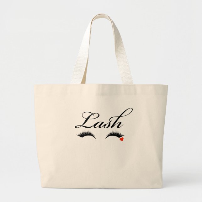 Lash Love Tote Bag (Front)