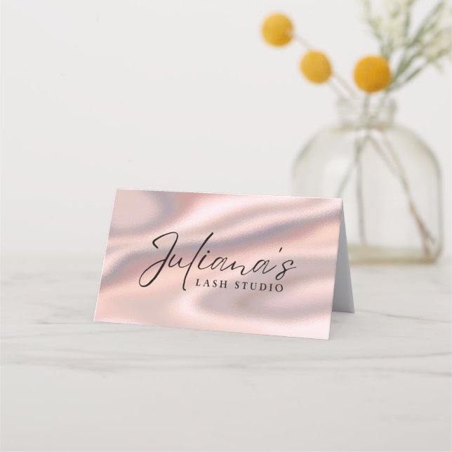 Lash Loyalty Card Editable Beauty Rewards Card  (Front)