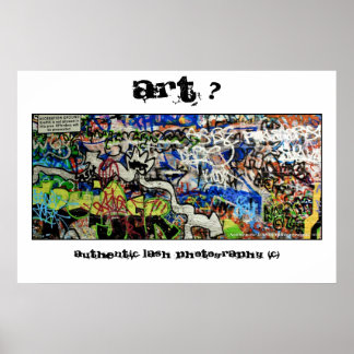 LASH- poster print (graffiti (art?) design