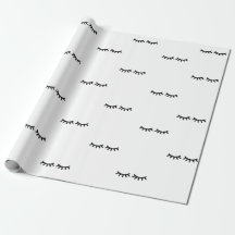 Lash Print Wrapping Paper