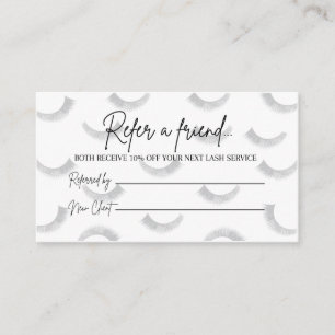 Lash Refer a Friend Card