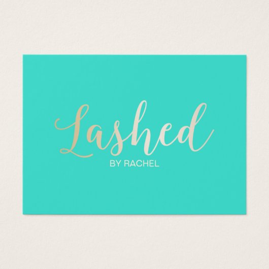 Lashed Makeup Artist Aftercare Instructions (Front)