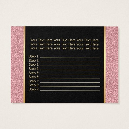 Lashes & Brow Makeup Artist Aftercare Instructions (Back)