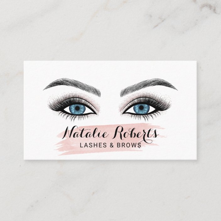 lashes brows and blush