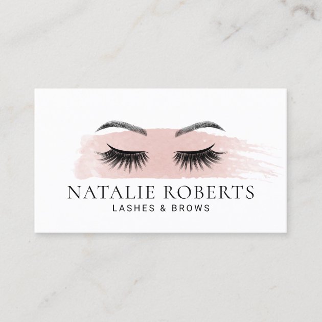 lashes brows and blush