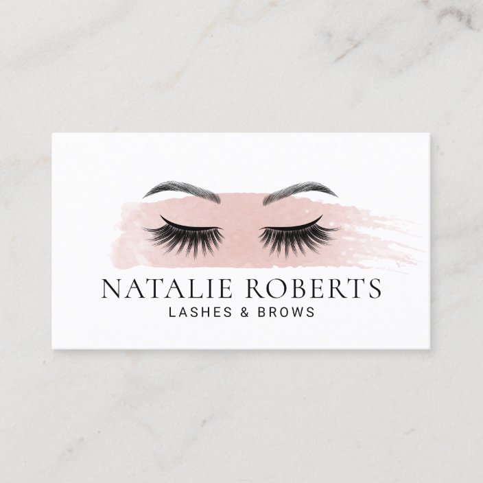 lashes brows and blush