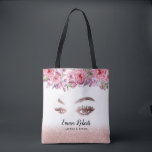 Lashes Brows Makeup Artist Rose Gold Beauty Salon Tote Bag<br><div class="desc">Lashes Brows Makeup Artist Rose Gold Beauty Salon Tote Bags.</div>